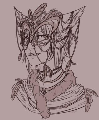 Saucy_Bird: Masquerade
