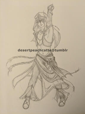Ason Dancer Sketch